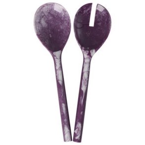RICE Salatbesteck 27 cm, Lila