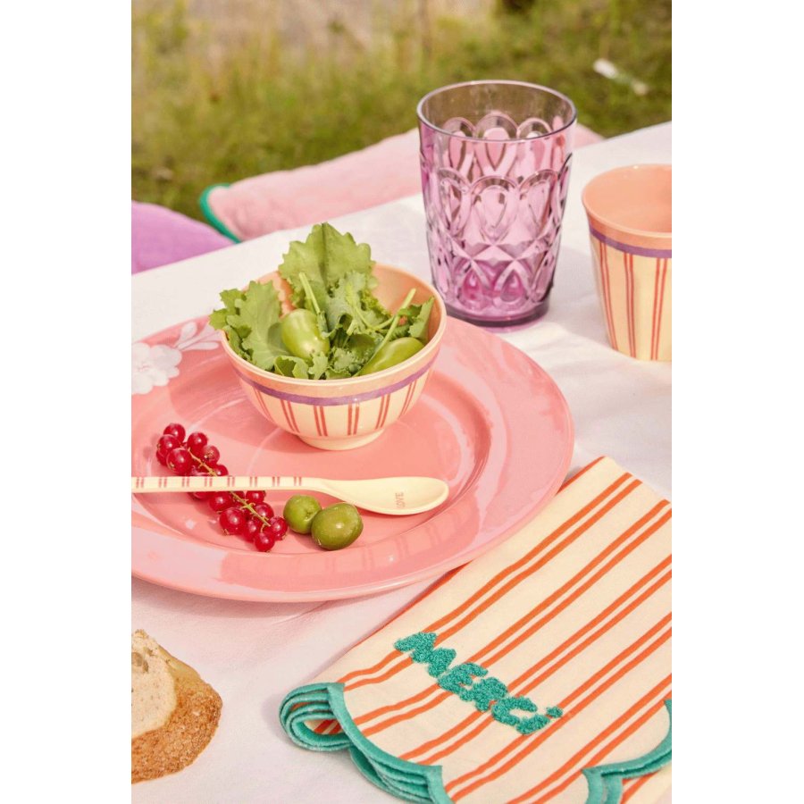 RICE Stofserviet 45x45 cm, Orange