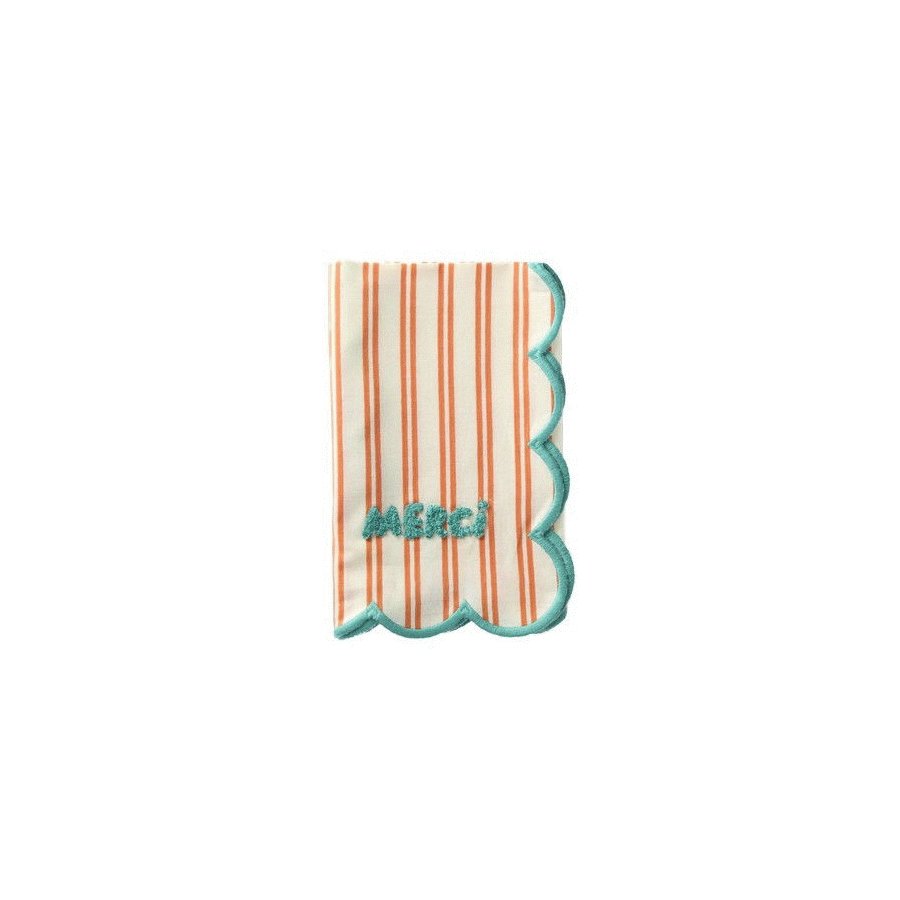 RICE Stofserviet 45x45 cm, Orange