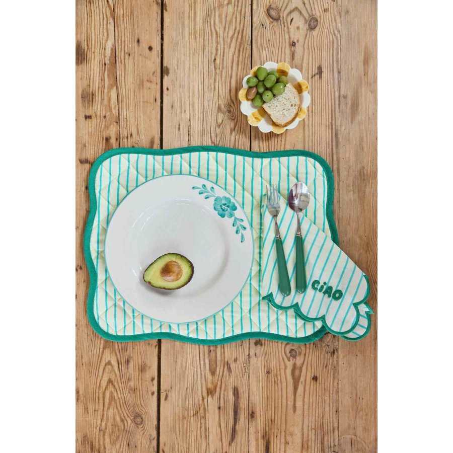 RICE D�kkeserviet 35x45 cm, Gr�n