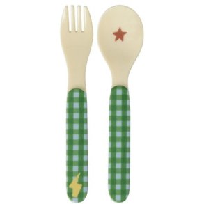 RICE KIDS Hero B�rnebestik 2 Dele, Gr�n