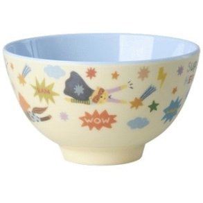 RICE KIDS Hero Sk�l �11 cm, Soft Blue