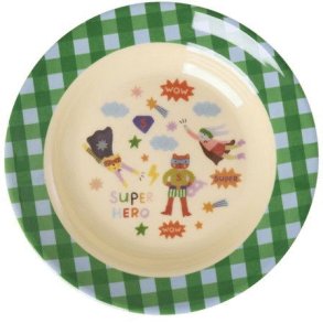 RICE KIDS Hero Sk�l �20 cm, Gr�n