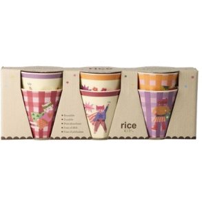 RICE KIDS Hero Kop 6 stk. 16 cl, Pink