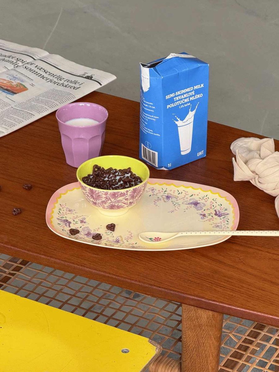 RICE Sk�l �11 cm, Flower Press