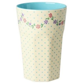 RICE Kop 40 cl, Dots and Flowers