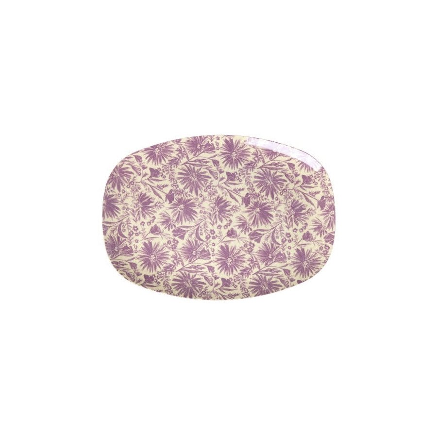 RICE Tallerken 30 cm, Flower Press