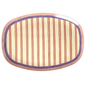 RICE Tallerken 30 cm, Stripey Love