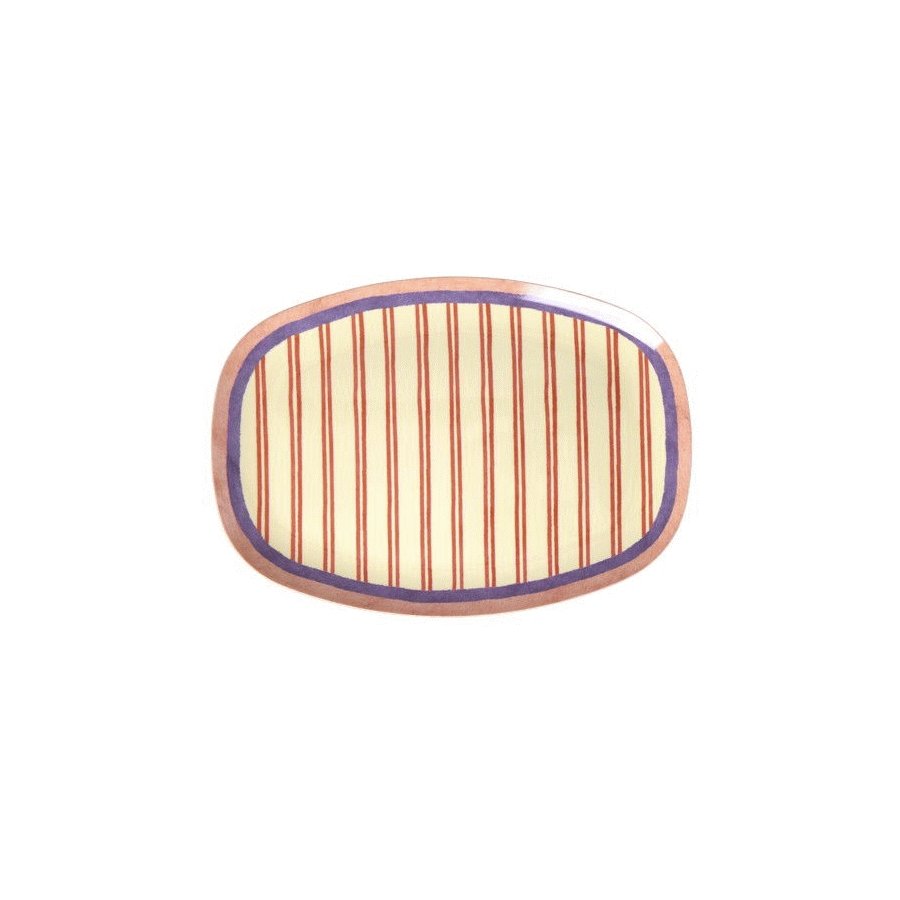 RICE Tallerken 30 cm, Stripey Love