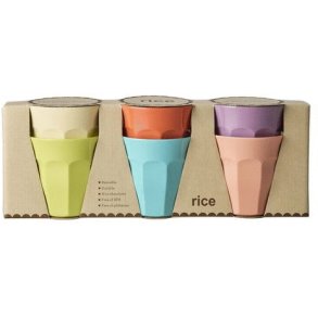 RICE Glory Days Colors Kop 6 stk. 25 cl, Multi
