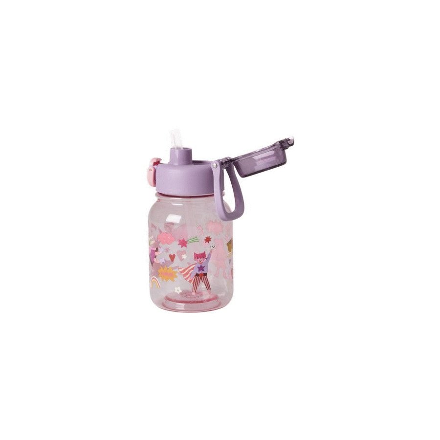 RICE KIDS Hero Drikkedunk 700 ml, Pink