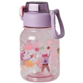 RICE KIDS Hero Drikkedunk 700 ml, Pink
