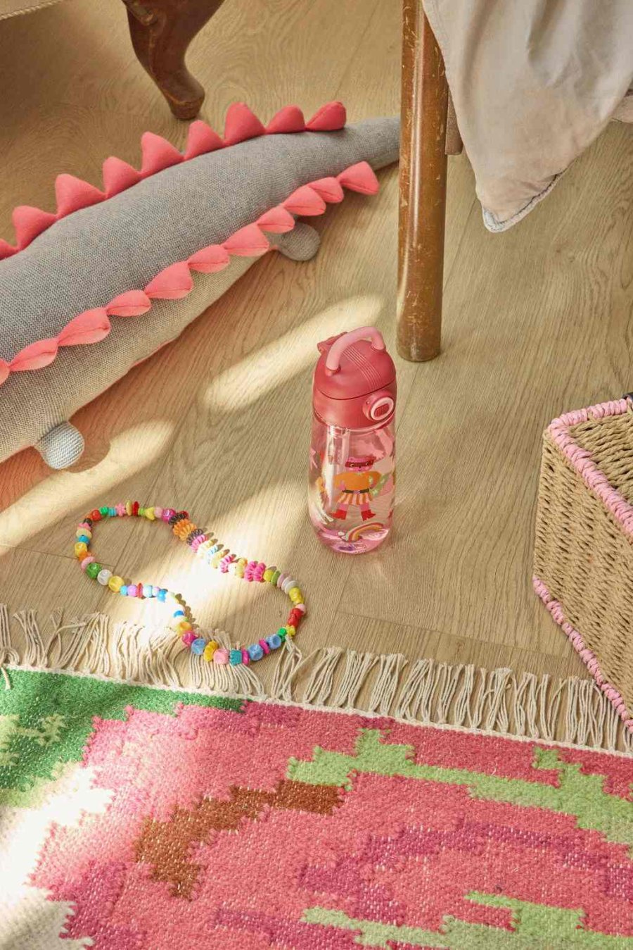 RICE KIDS Hero Drikkedunk 550 ml, Pink