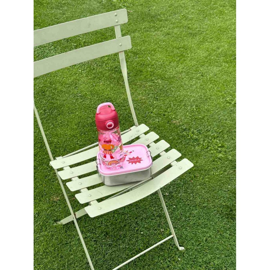 RICE KIDS Hero Drikkedunk 550 ml, Pink