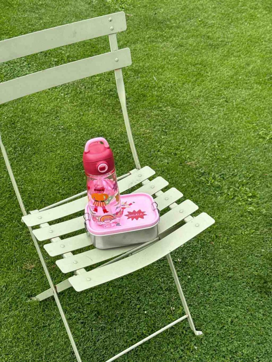 RICE KIDS Hero Drikkedunk 550 ml, Pink