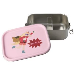 RICE KIDS Hero Madkasse 800 ml, Pink