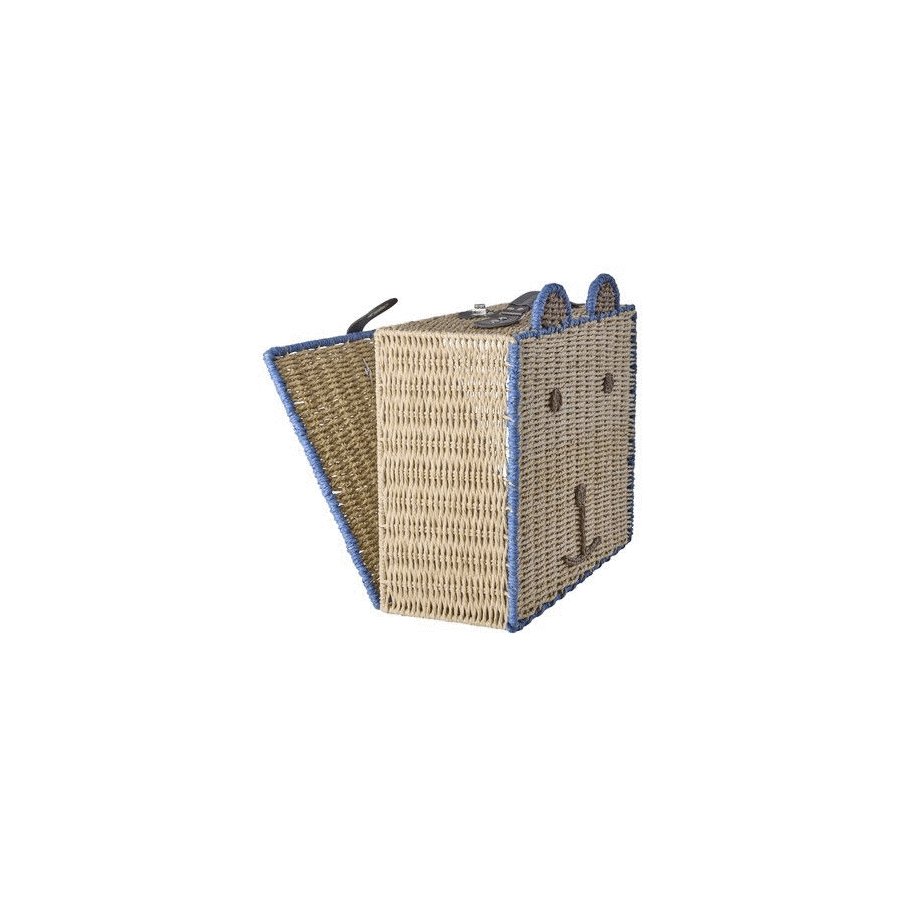 RICE KIDS Koffer B&auml;r 18x34 cm, Blau