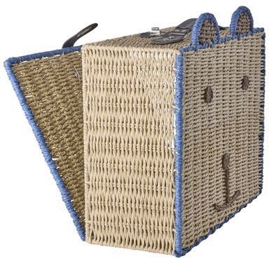 RICE KIDS Koffer B&auml;r 18x34 cm, Blau