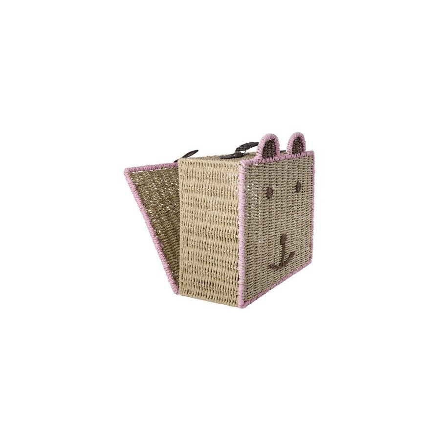 RICE KIDS Koffer B&auml;r 18x34 cm, Pink