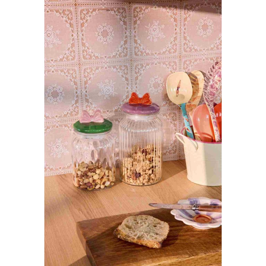 RICE Opbevaringsglas 920 ml, Gr�n