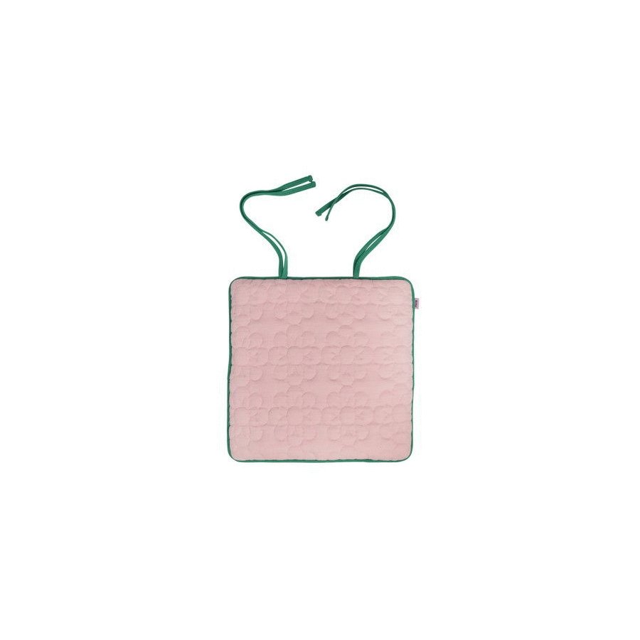 RICE Hynde 40x40 cm, Rosa/Gr�n