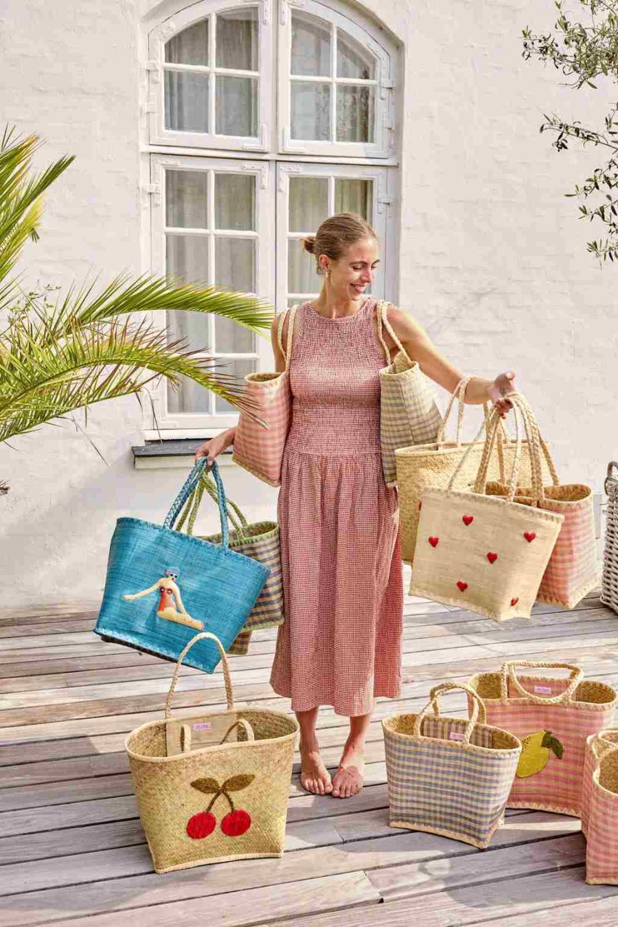 RICE Taske 30x28 cm, Bl�