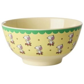 RICE Snoopy Schale �15 cm, Gelb