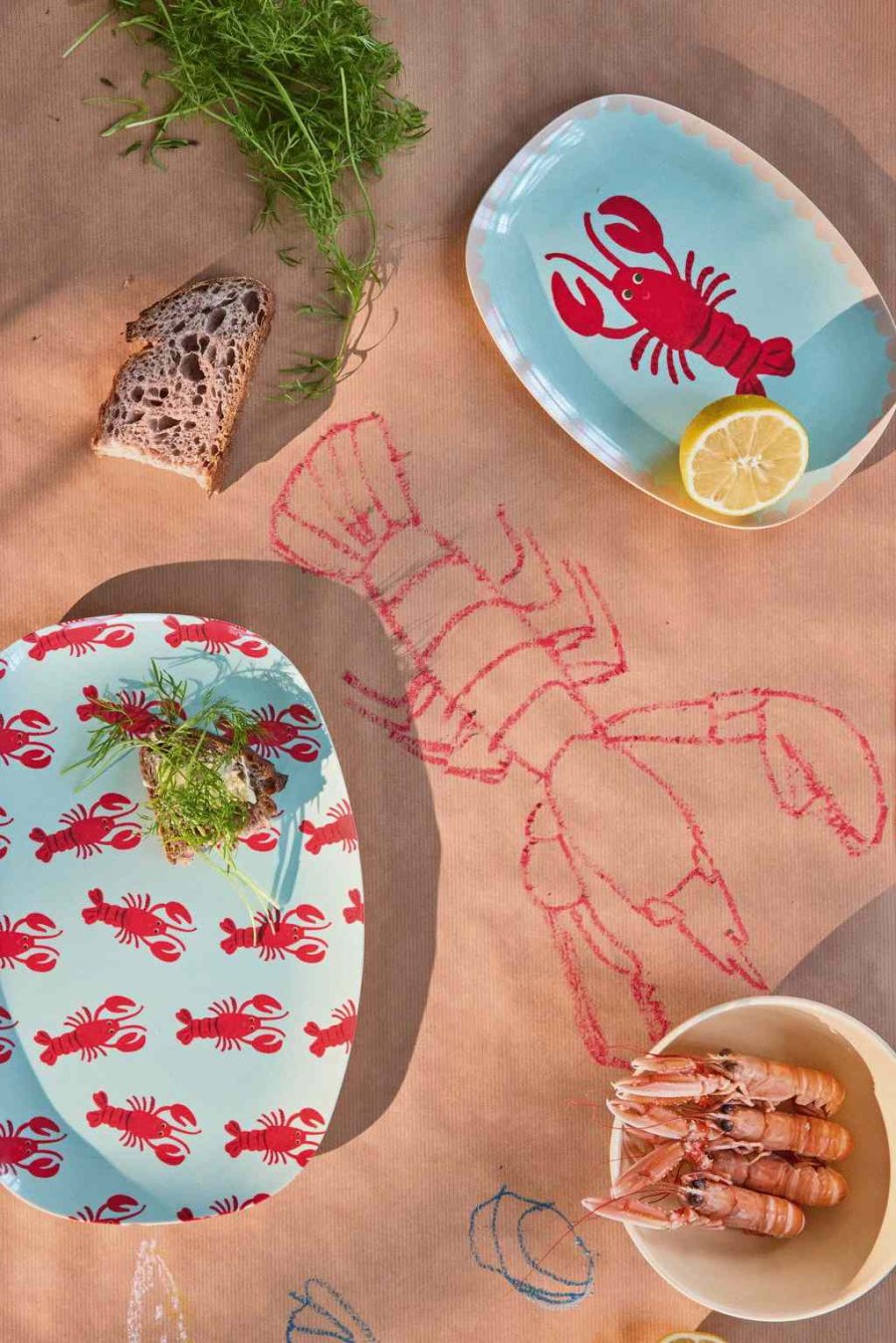 RICE Teller 30 cm, New Lobster