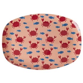 RICE Teller 30 cm, Crab