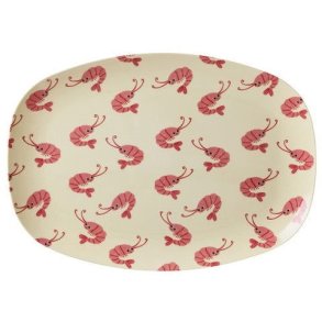 RICE Teller 30 cm, New Shrimp