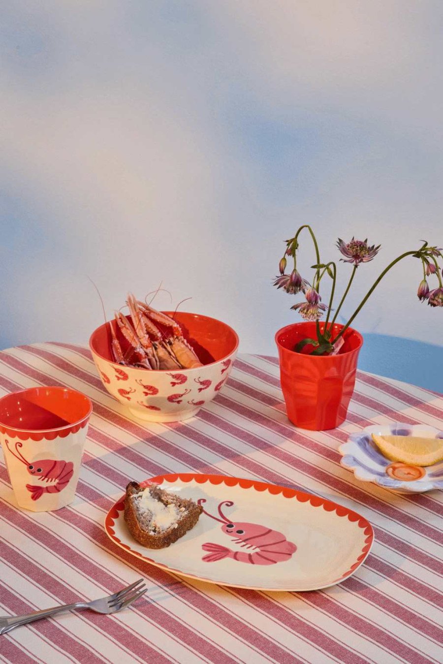 RICE Schale �15 cm, New Shrimp