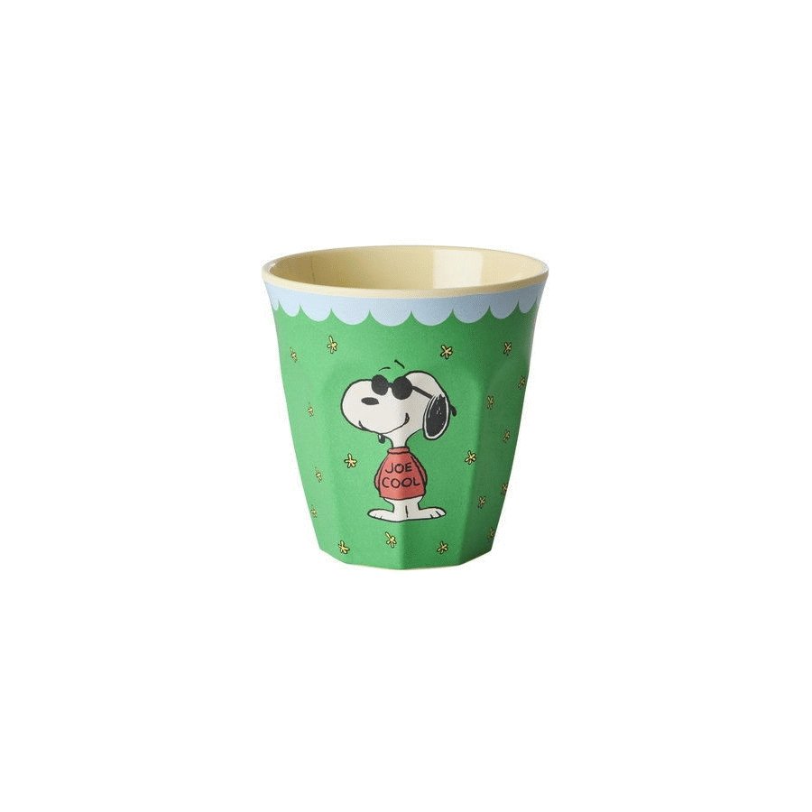 RICE Snoopy Tasse 25 cl, Gr&uuml;n