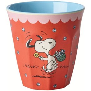 RICE Snoopy Tasse 25 cl, Rot