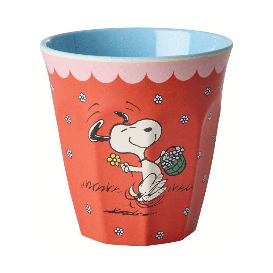 RICE Snoopy Tasse 25 cl, Rot