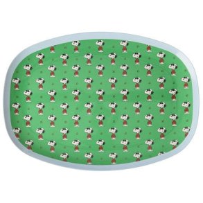 RICE Snoopy Teller 30 cm, Gr&uuml;n