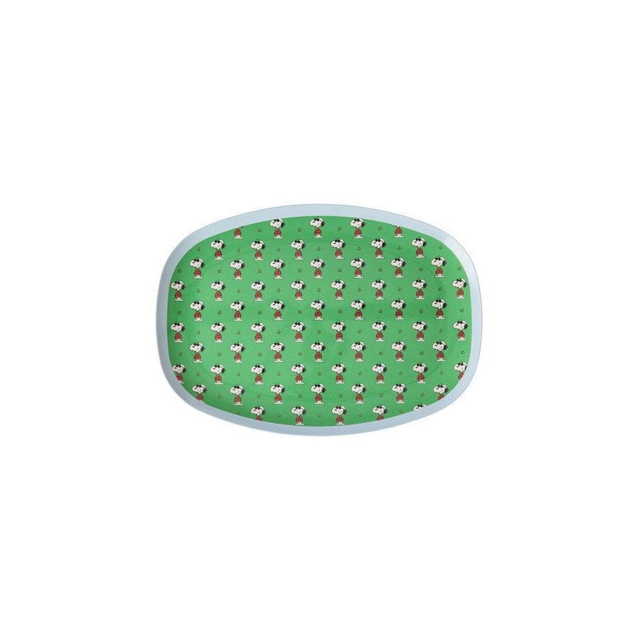 RICE Snoopy Teller 30 cm, Gr&uuml;n