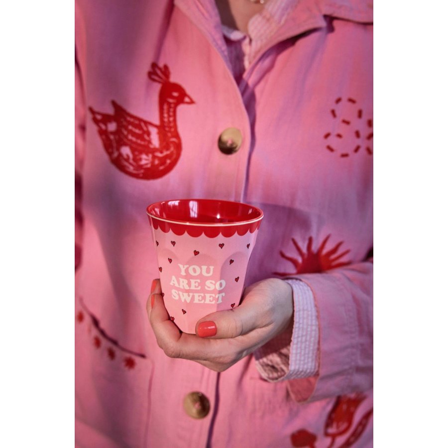 RICE Snoopy Tasse 25 cl, Pink