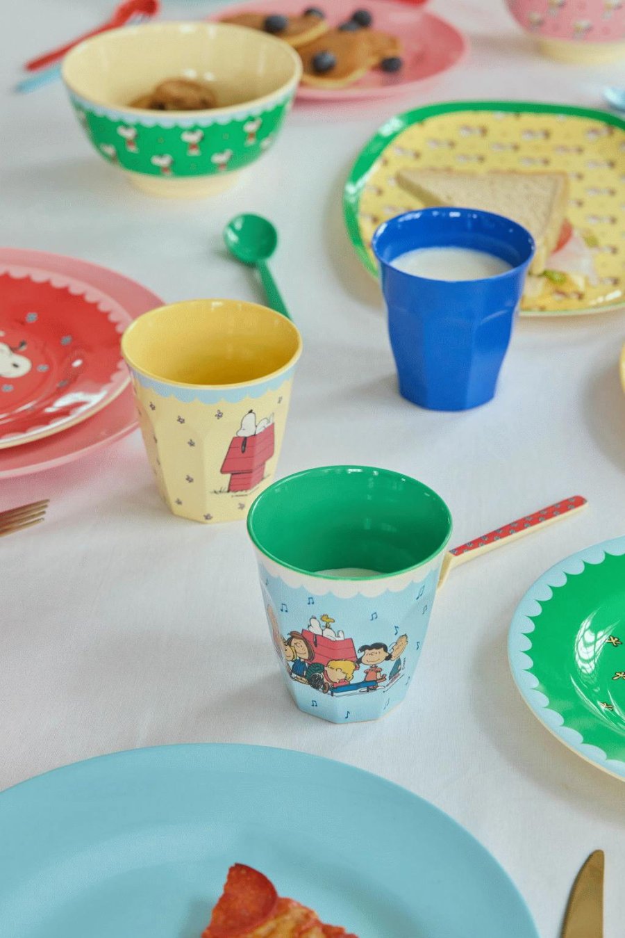 RICE Snoopy Tasse 25 cl, Creme