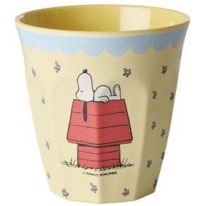 RICE Snoopy Tasse 25 cl, Creme