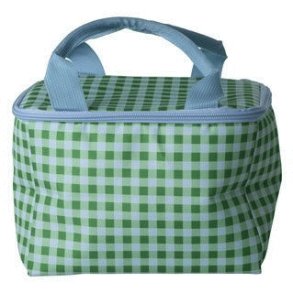 RICE KIDS K&uuml;hltasche 23x18 cm, Blau/Gr&uuml;n