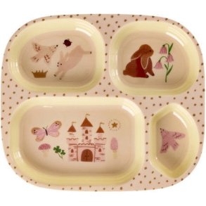 RICE KIDS Kinderteller 24,5 cm, Fairytale