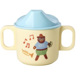 RICE Kids Tudekop 25 cl, Music Band/Mint