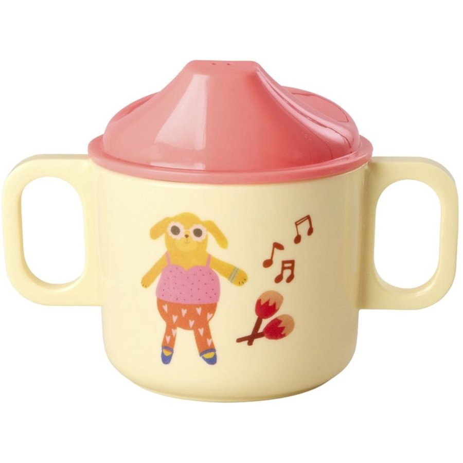 RICE Kids Tudekop 25 cl, Music Band/Pink