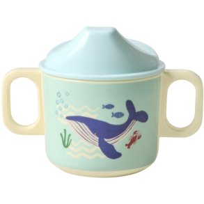 RICE KIDS Ocean Kindertasse 25 cl, Blau