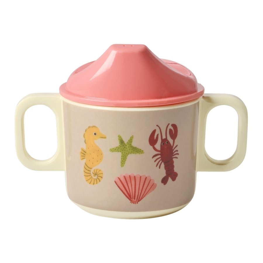 RICE KIDS Ocean Kindertasse 25 cl, Coral