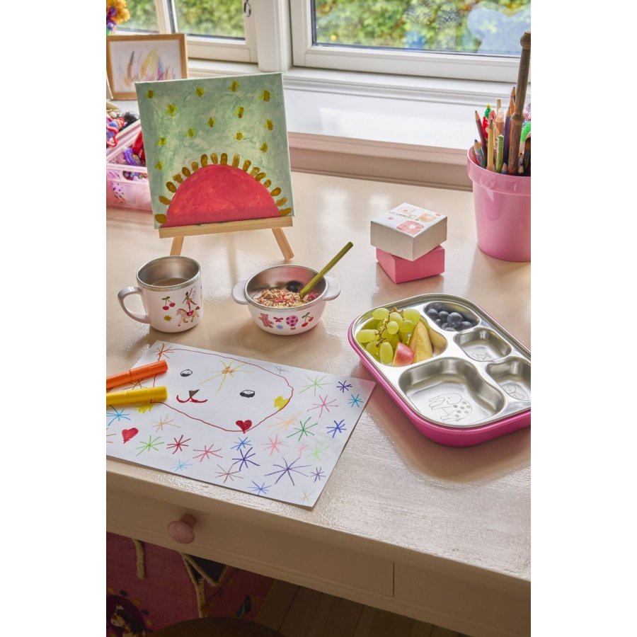 RICE Kids Sk�l �11 cm, Fun Fair/Lyser�d