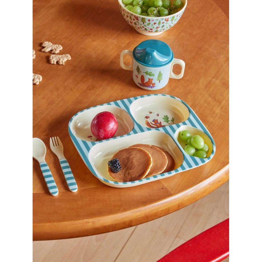 RICE Kinderset 4er Set, Blau