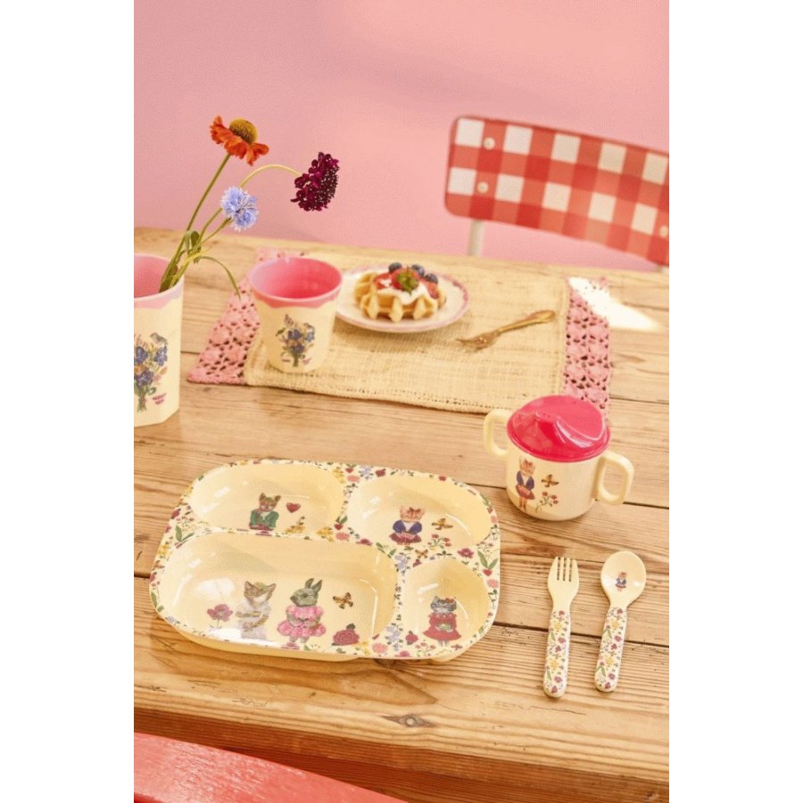 RICE KIDS Nathalie Lt Kinderset 4-teilig, Cream