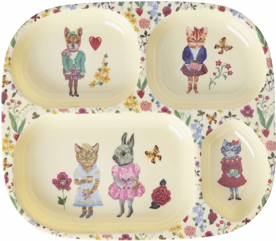 RICE KIDS Nathalie Lt Kinderset 4-teilig, Cream