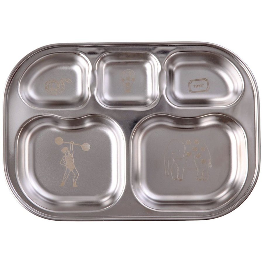 RICE Kids Tallerken 24,5 cm, Fun Fair